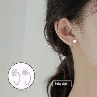 [Cfm] Bông tai hình con bướm Mặt trăng Bông tai thiết kế nhỏ đơn giản