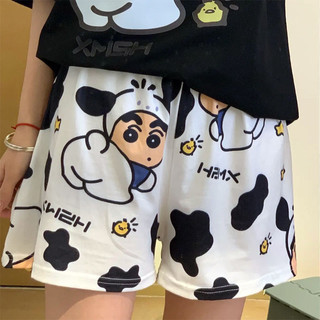 Quần short Cartoon Unisex Quần đùi hoạt hình nam nữ