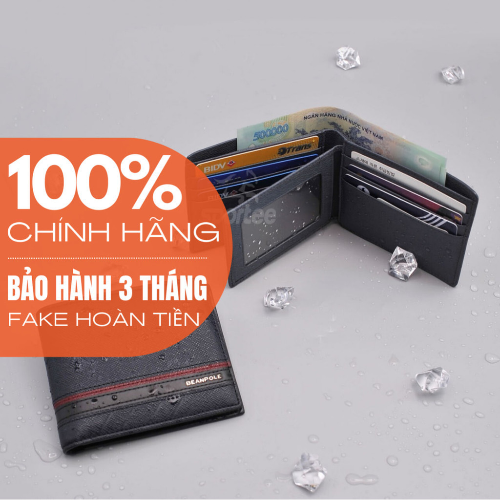 Ví nam gập thời trang cao cấp Beanpole 19SS Barbie chính hãng