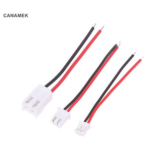 Canamek 10 chiếc mini jst 1.0 / 1.25 / 1.5 / 2.0 / 2.54 / 3.96mm ph 2.0mm xh 2.54mm 2 pin nam nữ cắm jack kết nối dây cáp mới