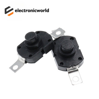 10 chiếc nút nhấn công tắc 1712kd 30v 1a đèn pin công tắc khóa 17x12x9.5mm đèn bàn công tắc đèn pin nút bật tắt