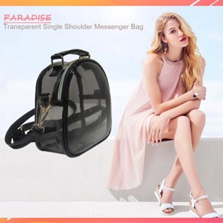 [Paradise1.vn] Túi đeo chéo PVC trong suốt dành cho nữ Ví điện thoại đeo vai Mini Jelly trong suốt