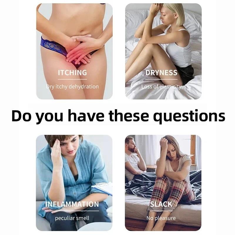 Viên nang thắt chặt âm đạo Phụ nữ co thắt âm đạo Nẹp tan chảy Phụ khoa Chăm sóc cơ thể riêng tư