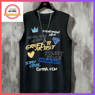 Áo ba lỗ nam unisex áo 3 lỗ sát nách nam áo tanktop thể thao vải thun lạnh co dãn 4 chiều - thời trang an cường - 01