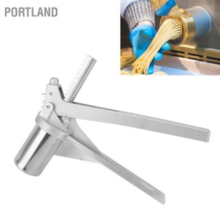 Portland Hướng dẫn sử dụng Máy ép mì làm ống nhỏ gọn đa năng bằng thép không gỉ cho nhà bếp tại
