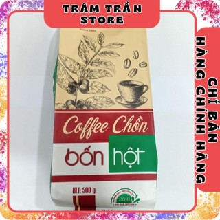 Cà Phê Chồn Bốn Hột 500gr - Nguyên Chất Cao Cấp Loại 1 cafe chồn tramtranstore