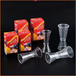 Jigger nhựa 2 đầu 20/40CC - Ly Đong Định Lượng Jigger - Đinh lượng có chia vạch - Thiết bị máy móc pha chế