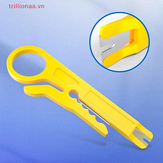 Trillionaa Mini Wire Stripper Crimper Kìm Crimping Cable Punch Striping Multi Tool VN