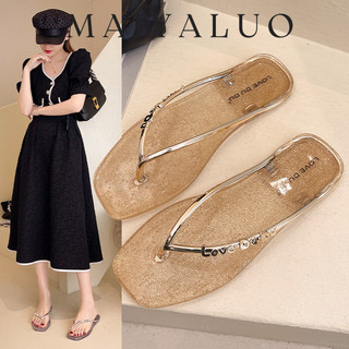 MAIYALUO dép sandal nữ dép đế cao Thoải Mái Xinh Xắn  Điệu đà Thời trang Cổ điển Đàn hồi FDL2460Y7N 27Z240703