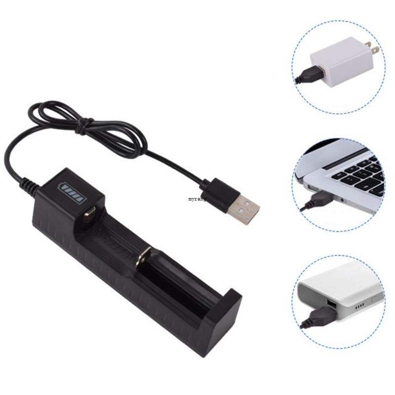 USB Universal  Charging Adapter for 4.2V 18650 18490 Li-ion Batteries