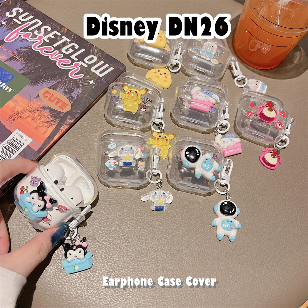 【imamura】Cho Disney DN26 ốp tai ng Case dòng thủy triều Vỏ Bảo Vệ Hộp Sạc Tai Nghe