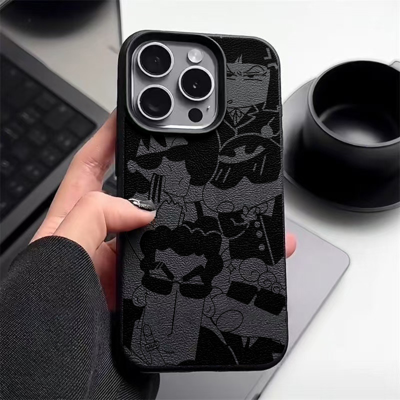 ốp lưng iPhone 11 12 13 14 15 16 Pro Max Crayon Shin-chan family bodyguard Tương thích với iPhone 11