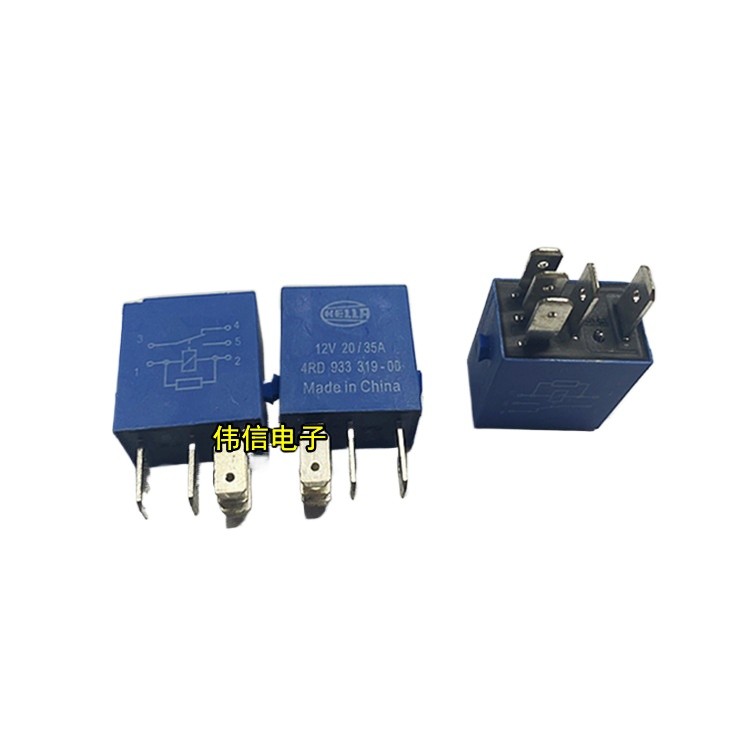 HELLA HELLA 4RD 933 319-00 Rơle ô tô 5 chân 12V 30 / 35A có thể bắn trực tiếp
