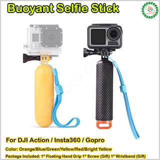  Phao Tay Cầm Phao Phao Phao Cần Cực Dính Cho Gopro Hero 13 12 11 DJI Action 5 Pro 4 3 ACE Pro 2 