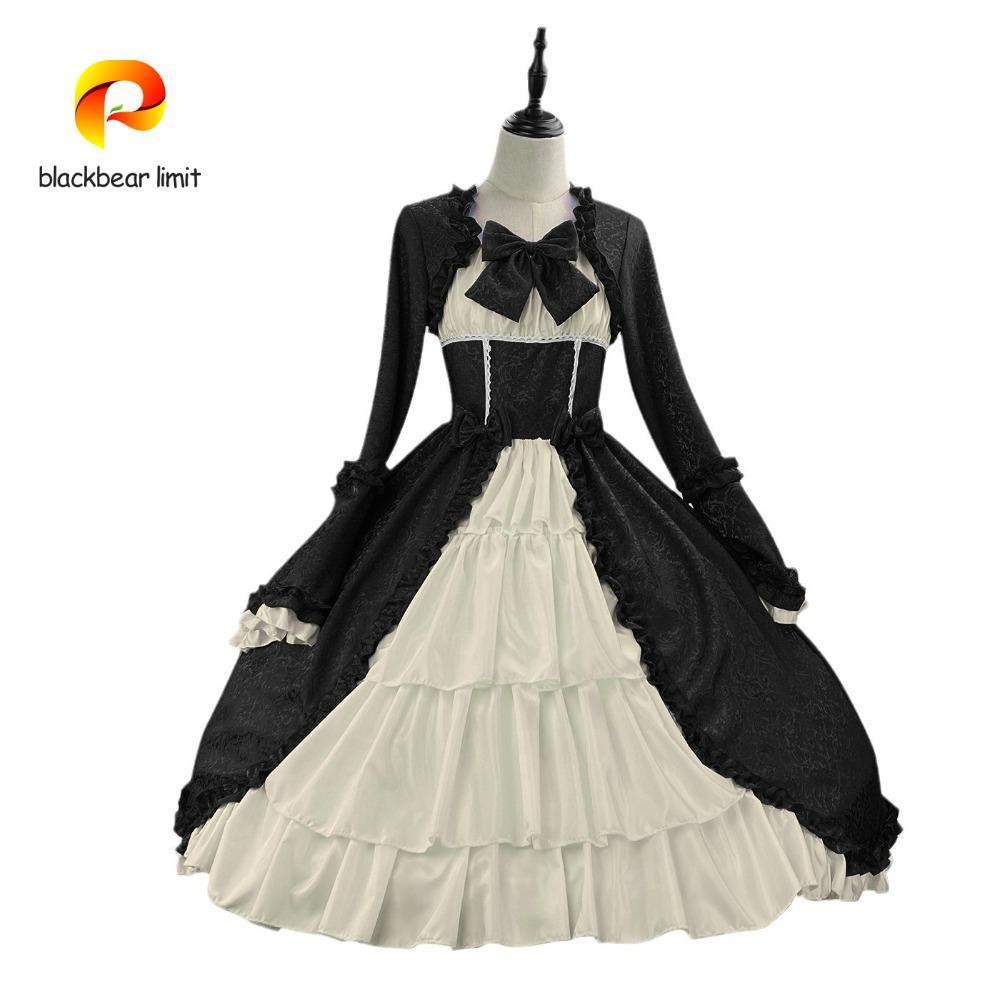 Blackbear LIMIT Court Đầm Lolita Đảng Retro Nữ