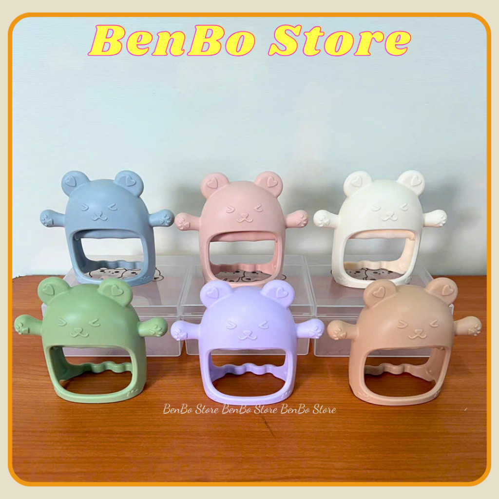 [ TẶNG KÈM HỘP ĐƯNG] Gặm nướu cầm tay Bar Rot cho bé, Hàng cao cấp chính hãng Bar Rot