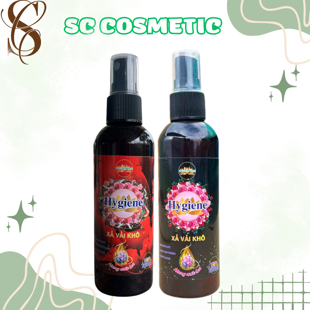 Nước Xả Vải Khô Hygiene Expert Care 100ml Dạng Xịt - Hương Nước Hoa Sang Trọng