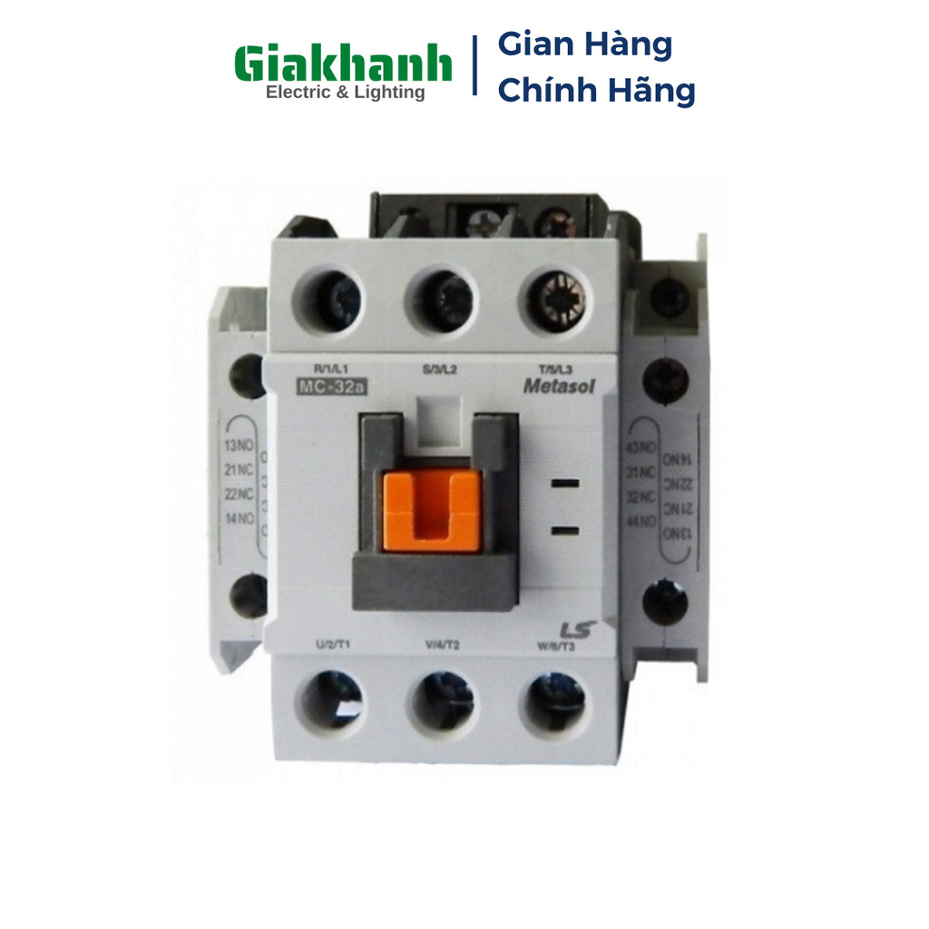 Khởi Động Từ – Contactor LS MC-32a 220V 32A 15kW 2NC+2NO