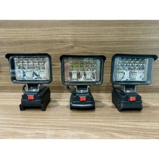 Đèn LED 4in siêu sáng dùng pin 18v Dewalt, Milwaukee và Makita có mạch chống xả cạn