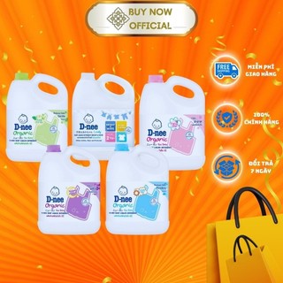(CHÍNH HÃNG) Nước giặt quần áo em bé Dnee 3000ml - Nước Giặt Xả Cho Trẻ Em an toàn cho bé .. !A