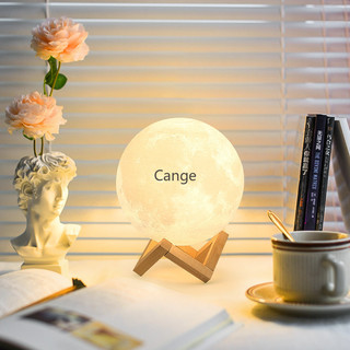 Đèn ngủ Sáng tạo Đèn mặt trăng Ánh sáng mềm Đèn khí quyển Trang trí Đèn bàn nhỏ Quà tặng