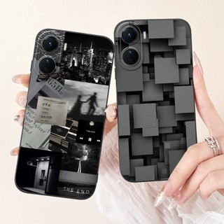 Vỏ bảo vệ ống kính Xiaomi Poco C65 2023 PocoC65 C 65 4G Vỏ silicon mềm in màu kẹo thời trang