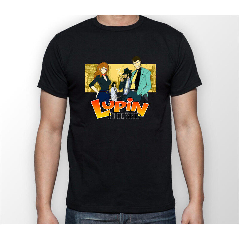 Lupin The 3Rd Thief Team Lupin Iii Anime Unisex Áo thun