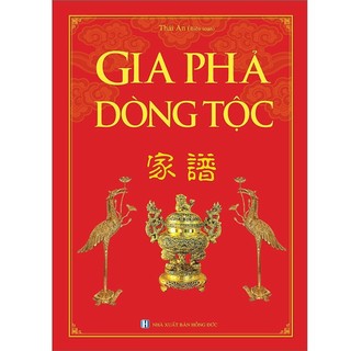Sách Gia phả dòng tộc -Minh Thắng book