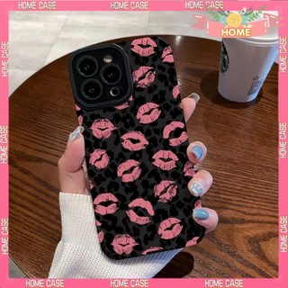 ỐP LƯNG IPHONE Ốp điện thoại da dán môi đỏ toàn màn hình Thích hợp cho iphone15 / 14promax / 13 / 12 / 11 / XR / XS / X / XSMAX / 6 / 7 / 8PLUS-HM