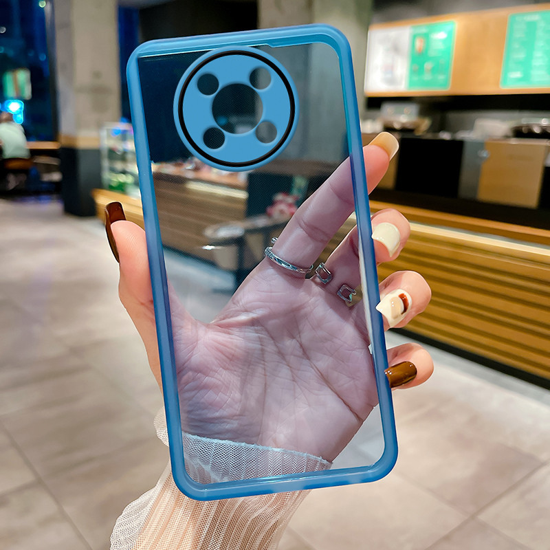 Dành Cho Itel RS4 Ốp Lưng TPU Mềm Silicon Trong Suốt Vỏ Bảo Vệ Camera Vỏ Chống Sốc Ốp Lưng Cho Itel 