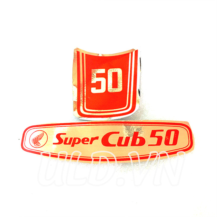 TEM MẶT NẠ VÀ THÙNG XĂNG CUB 78
