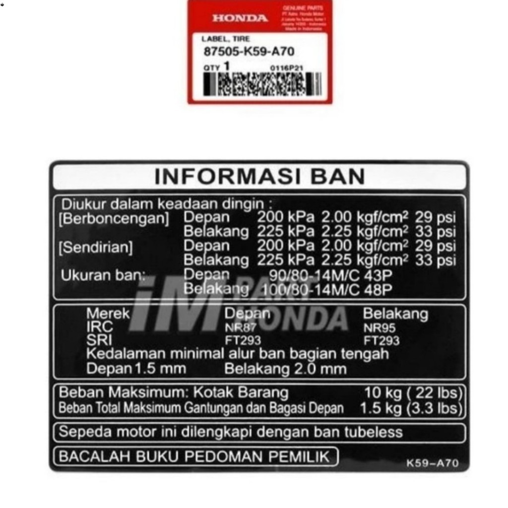 Tem yếm khóa lớn Vario 2021, Click 2021/ Beat 125/ Vario 125 đời 2023/ Vario 2017 /PTNK