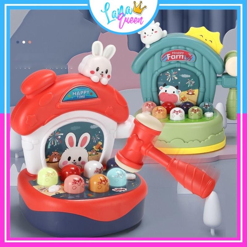 Đồ Chơi Trẻ Em Bộ Đập Chuột Phát Tiếng Kêu Cho Bé Trai Bé Gái Giúp Bé Phát Triển Não Bộ 1 Cách Tốt Nhất - Lana Queen