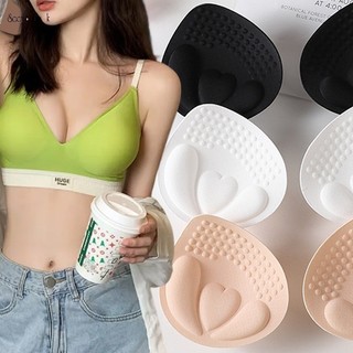 1 Cặp Giả Cao Su Spong Áo Ngực Miếng Lót Bikini Ngực Cốc Đẩy Lên Chèn Miếng Bọt Cho Nữ Đồ Bơi Đệm Có Thể Tháo Rời Tăng Cường Phụ Kiện