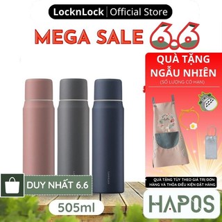 Bình giữ nhiệt 505ml Maman LocknLock Chính hãng, giữ nhiệt lâu, nắp kín có thể thay thế cốc LHC1487 - HAPOS OFFICIAL