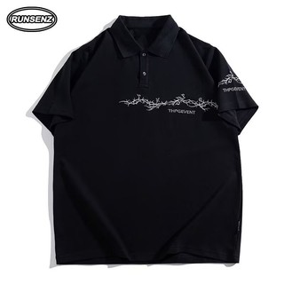 Xxl-8xl Hàn Quốc Thêu Oversize Áo Nam Plus Size Áo Rời Tay Ngắn Oversize Tee