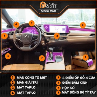 LEXUS-ES250-2019-2024 dán PPF TPU nội thất chống xước tự hồi phục - T-Home&More