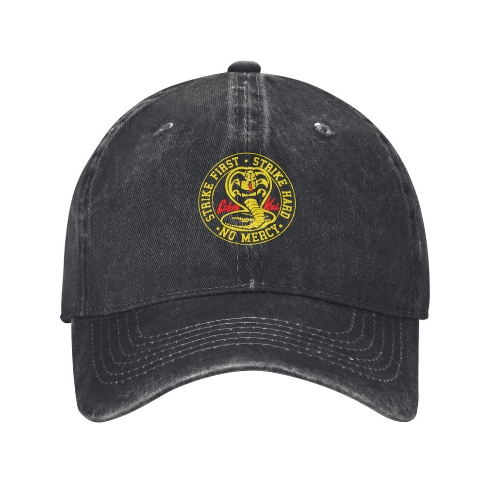 Karate Cobra Kai Round Patch Thiết kế tùy chỉnh Mũ cao bồi có thể điều chỉnh