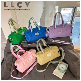 Túi xách trẻ em LLCY, Túi đeo vai dung tích lớn nhẹ, Túi phiêu lưu ngoài trời bằng Nylon đầy màu sắc cho trẻ em