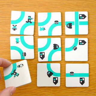 Oink Games Nine Tile Panic Board Game