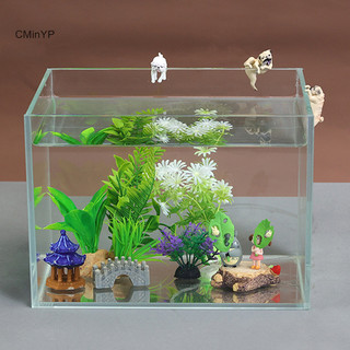 Cminyp Sáng Tạo Đồ Trang Trí Cho Chó Cho Bể Cá Mô Phỏng Nhựa Kawaii Hoạt Hình Leo Núi Chó Mặt Dây Chuyền Cá Tường Cảnh Quan Trang Trí Cho Gia Đình Vinh Quang