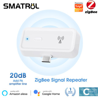 Bộ mở rộng phạm vi Zigbee thông minh Bộ tăng cường lặp lại không dây Type-C xuyên tường Bộ khuếch đại tín hiệu 2.4GHz Ứng dụng hoạt động bằng giọng nói với Alexa Google Home Mini Porta