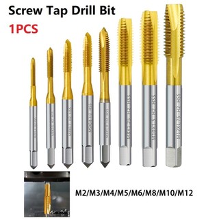 M2-m12 drill bit coating hss 6542 metric screw tap hot sale screw tap bit