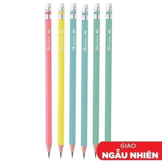 Bộ 6 Cây Bút Chì HB Masterart - Màu Pastel