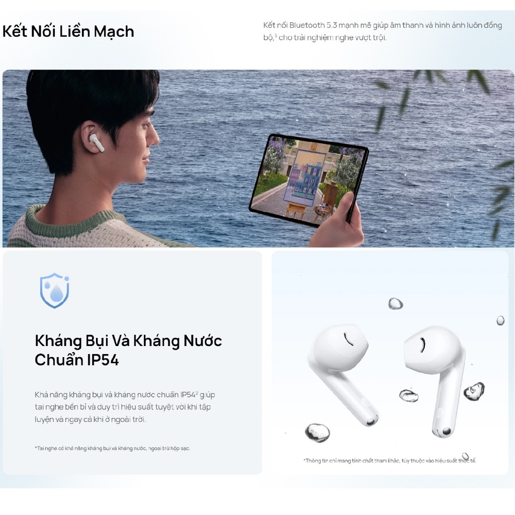 [Tặng ốp] Tai nghe Buetooth 5.3 Huaweí Freebuds SE 2,Hàng chính hãng | BigBuy360 - bigbuy360.vn