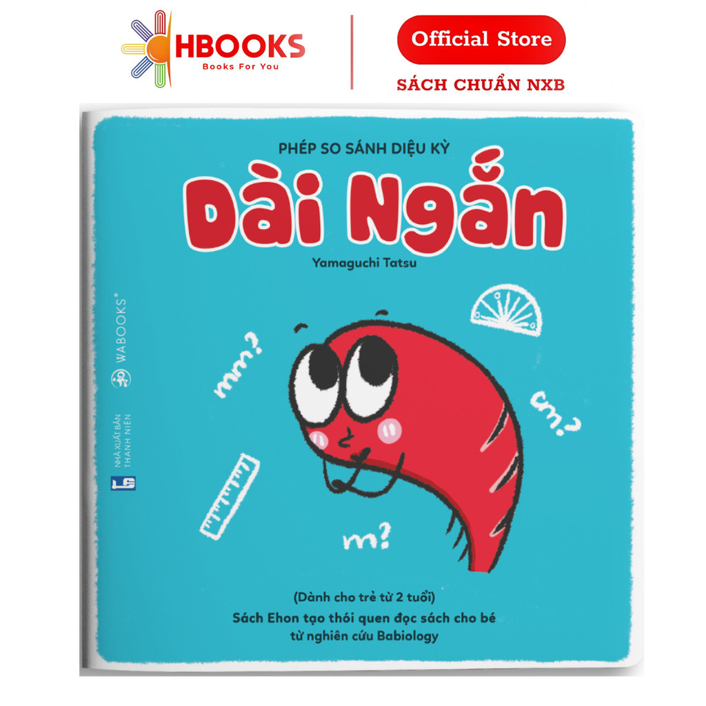 Sách Ehon - Dài Ngắn - Dành Cho Trẻ Từ 2 Tuổi - Wabooks