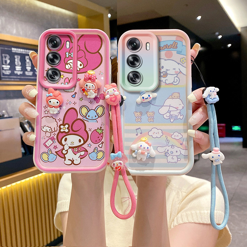ốp lưng oppo reno 12 5g Ốp điện thoại búp bê 3D dễ thương cho ốp lưng oppo reno 12 5g