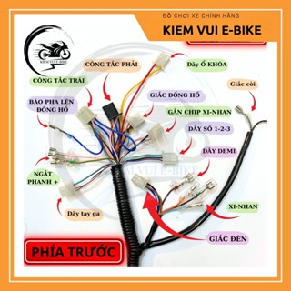  Dây Điện Tổng Xe Điện Xmen 133 Loại tốt Phụ Kiện 