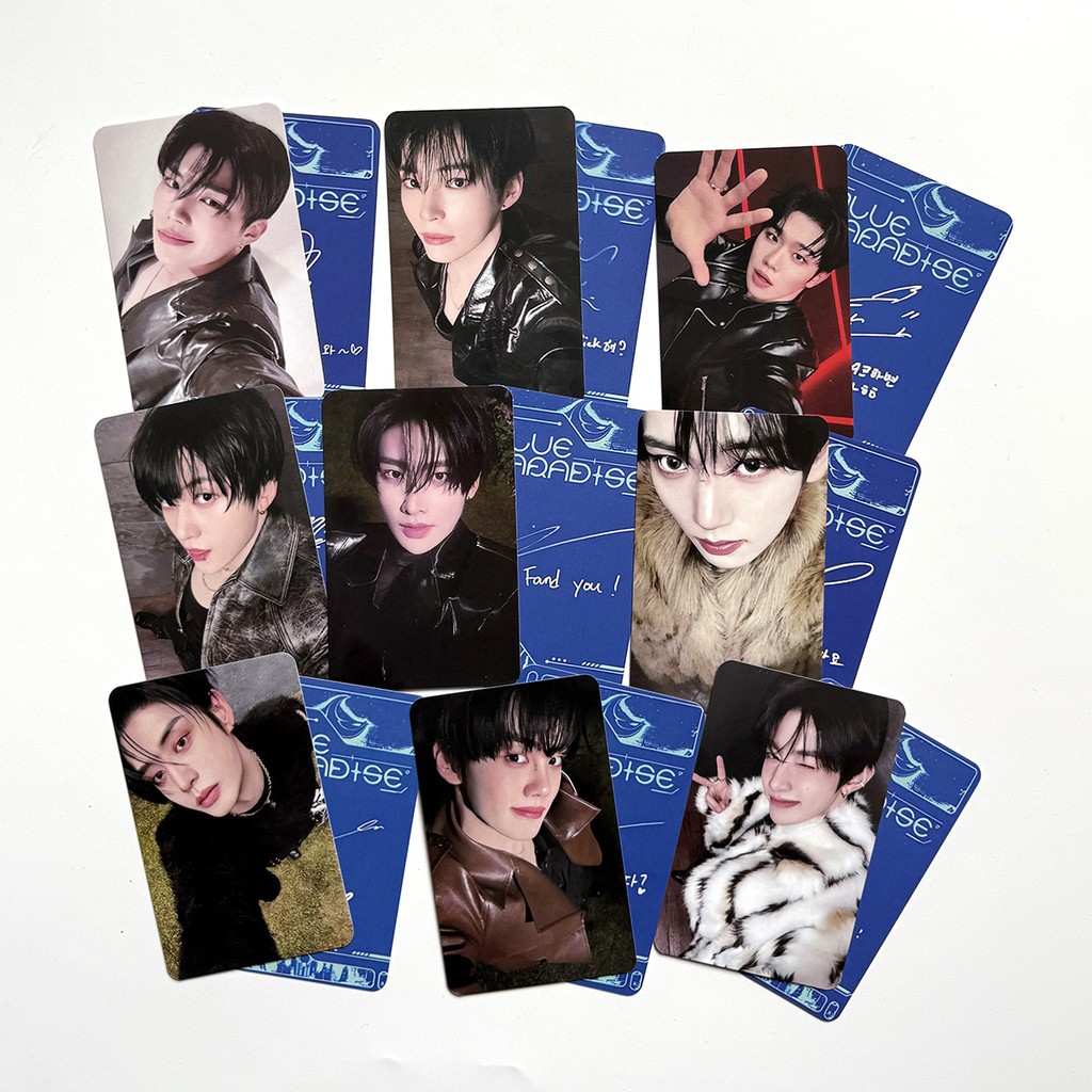 6-9 Chiếc ZB1 BLUE PARADISE Lomo Cards ZEROBASEONE SEEK HIDE KEY CAP Photocard Zhanghao MATTHEW Han-