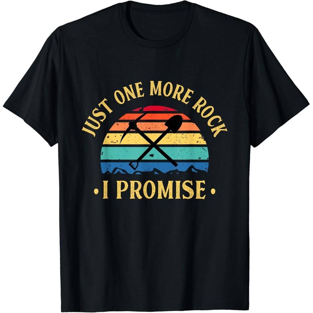 Just One More Rock I Promise Rock Collector Geologist Áo thun Geode